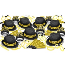 [FIRE0000784] Firefly™ Cotillones Año Nuevo para 50 - Gold Glow