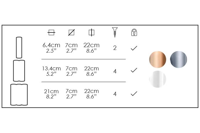 Baguette dispenser graphic