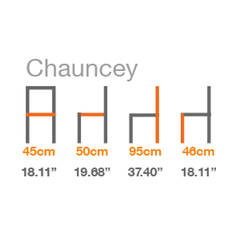 Stackable Chair Chauncey Size