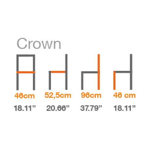 Stackable Chair Crown Size