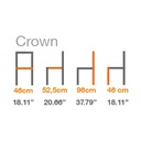 Stackable Chair Crown Size