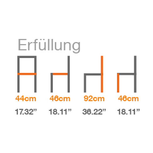 Stackable Chair Erfüllung Size