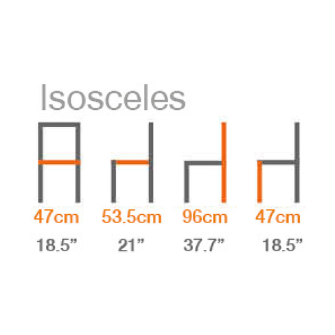 Stackable Chair Isosceles Size