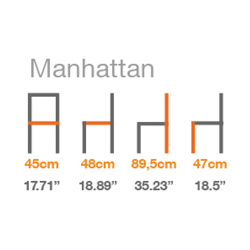 Stackable Chair Manhattan Size