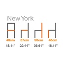 Stackable Chair New York Size