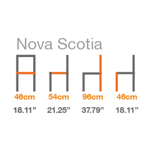 Stackable Chair Nova Scotia Size