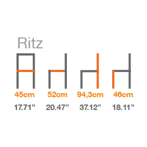 Stackable Chair Ritz Size