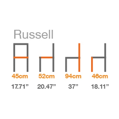 Stackable Chair Russell Size