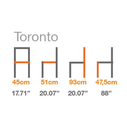 Stackable Chair Toronto Size