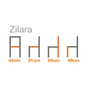 Stackable Chair Zilara Size