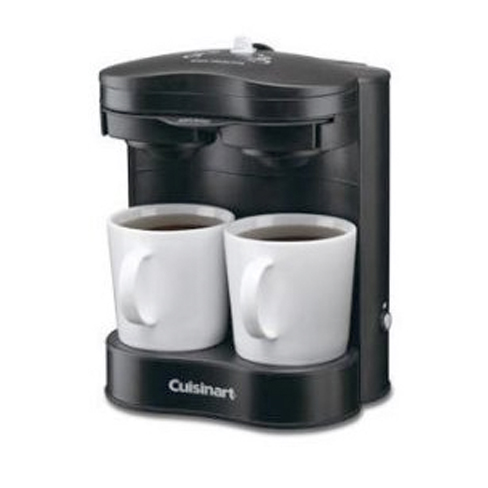 Coffeemaker 2-Cup black reusable brew basket Cuisinart