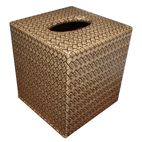 Hotelssories™ Tissue Box Cover Rattan Square 13x13x13cm