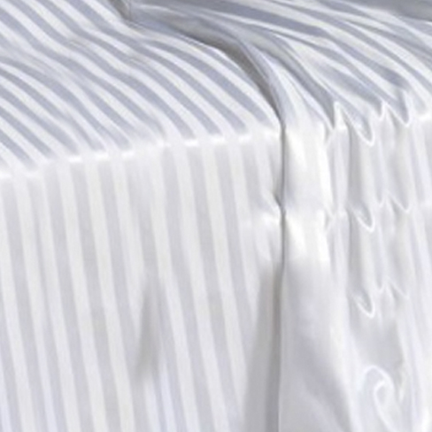 Bed linen bed fitted sheet queen 100% cotton 250tc 218x160+36cm stripe 1cm