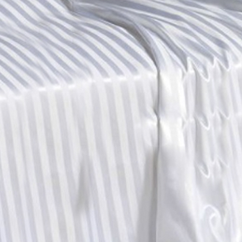 Bed linen bed fitted sheet queen 100% cotton 250tc 218x160+36cm stripe 1cm