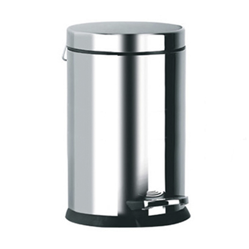 Fab!™ Stainless Steel Round 5L Step Trash Can