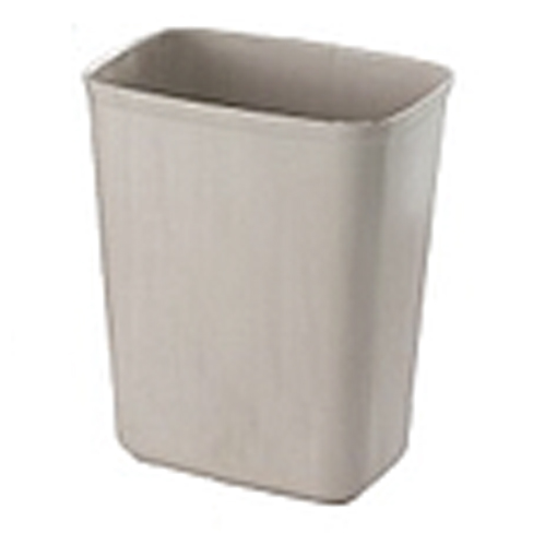 Trustworthy™ Rectangular Plastic 13L Trash Can