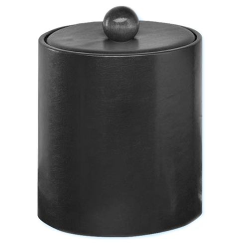 Glamour 2 qt. Leatherette Ice Bucket w/Matching Knob