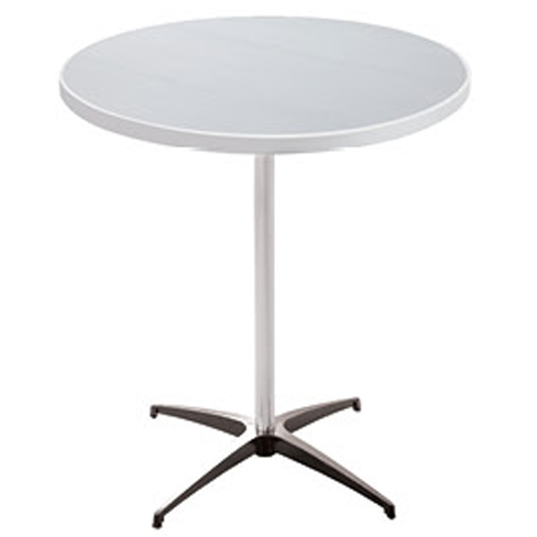 Table 30" Round Alulite 42" KD