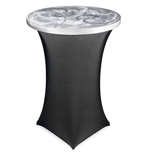 Spandex 30" Round 42" high - Black