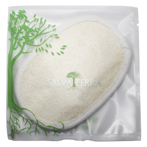 Salvaterra Organic Loofah Bath Sponge Bag