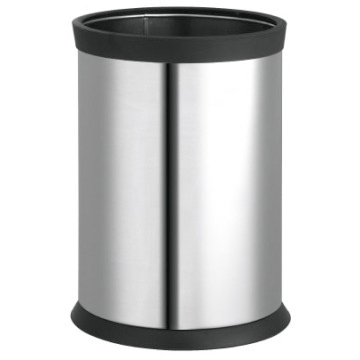 Fab!™ Round 6L Stainless Steel Plastic Base and Rim Trash Can