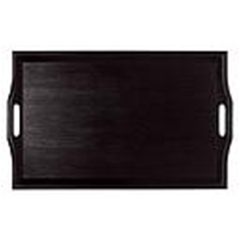 25" x 16" Plastic Tray - Black