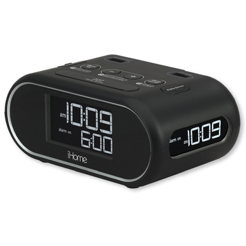 Radio Reloj Alarma Doble USB  Pantalla Triple Preestablecida