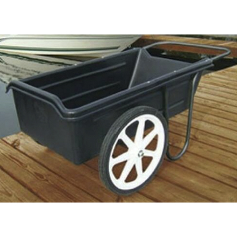 Dock Cart 47"x23"x13" Pneumatic 20" Wheels