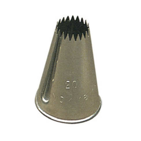 [PAVO0003131] Puntas Finas Estrella Tubo Acero Inoxidable h 52 mm - Ø 4 mm