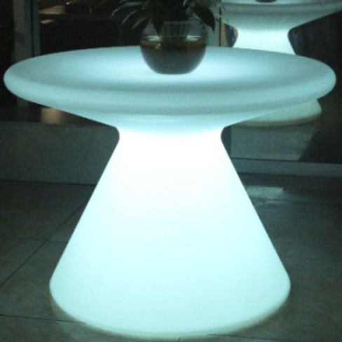 Mesa Coctelera LED Iluminada 100x75cm