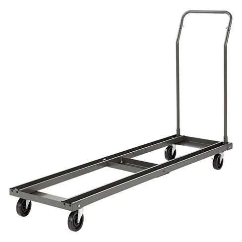 Black Dual Purpose Chair and Table Cart