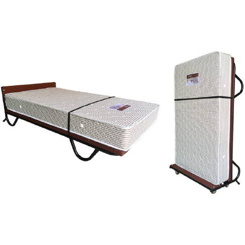 Vertical Rollaway Bed 203x120x60cm Mattress Thickness 20cm