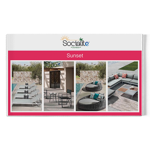 Socialite Outdoor Furniture Sunset Catalog