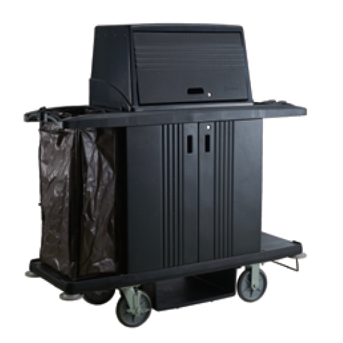 Grandmaid (23) Cart with Doors, Protective Security Hood