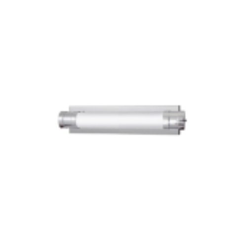 25" Vanity Bath Bar Fixture with Chrome Finish and White Acrylic