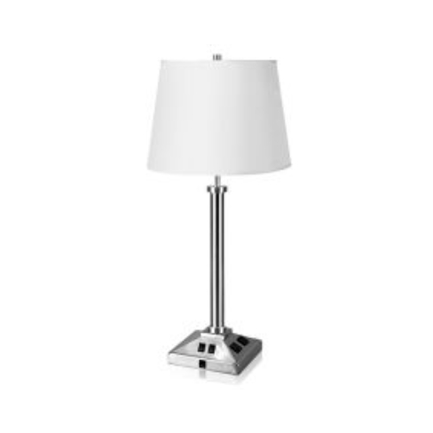 27" Desk Lamp with Brushed Nickel Finish