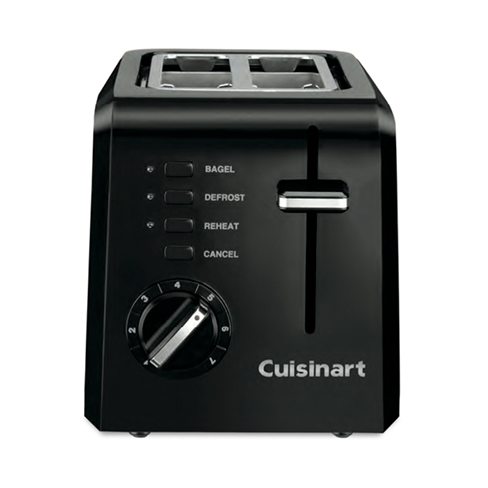 [CUIS0004294B] Cuisinart 2-Slice Compact Toaster (Black)
