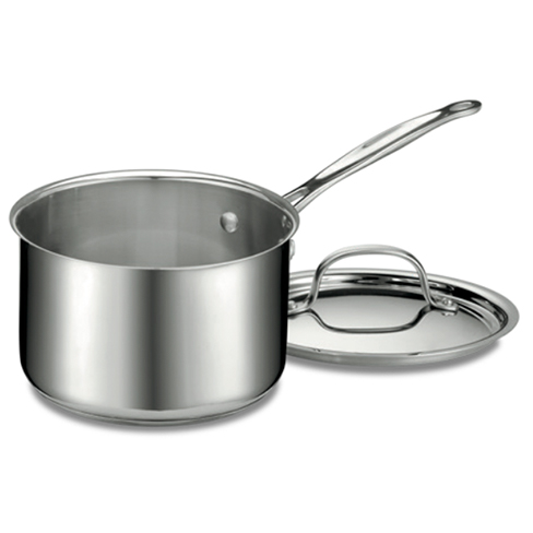 Cuisinart Stainless Steel 3 Quart Saucepan