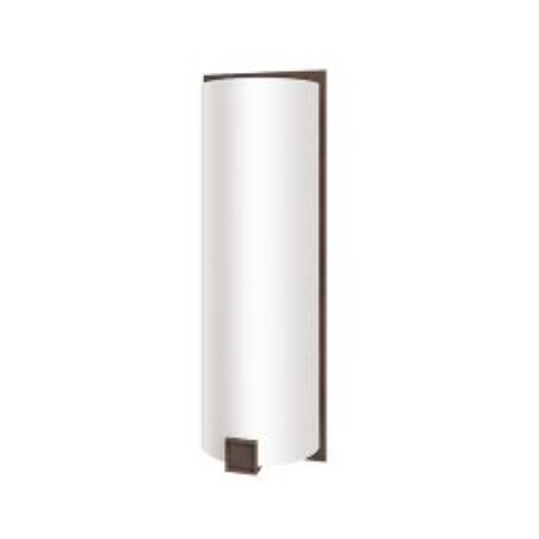 19" Wall Sconce with Frosted Acrylic with Dark Bronze Finish