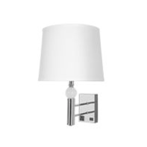 [ILAM0004494] Lámpara de Pared Individual con Acabado Cromado y Globo Burbuja