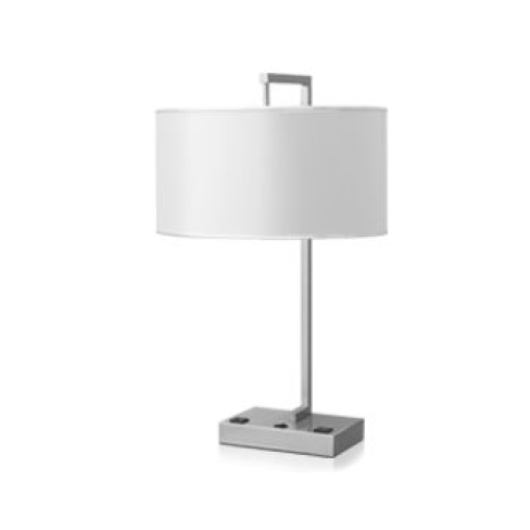 26" Desk Lamp with Brushed Nickel Finish