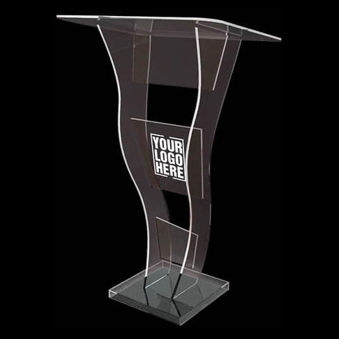 iLED™ Indoor/Outdoor Illuminated Acrylic Podium 60x45x110cm