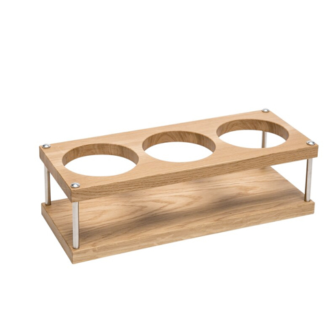 [ZE P0004724O]  Ze Pé® Smile Bottle Holder 38x14x10cm (Oak Clear)