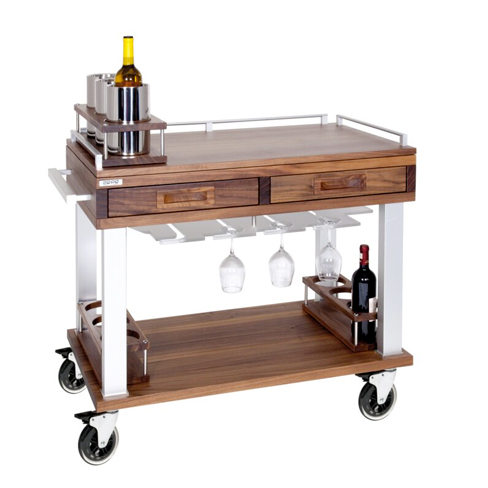 Ze Pé® Nature Carro para Vinos y Licores 99,5x53x104cm