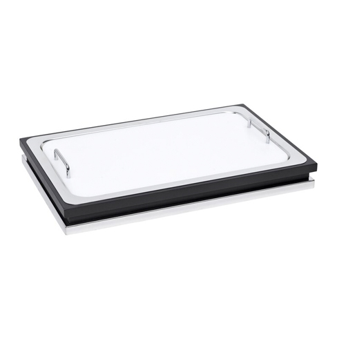 [ZE P0004747B] Ze Pé® Zerouno & Cuadro  Bandeja de Servicio Frío PE GN 1/1 (Negro)