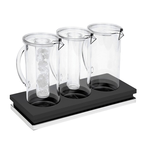 [ZE P0004750B] Ze Pé® Zerouno & Cuadro Exhibidor Tes Jarras Multiusos (Negro)