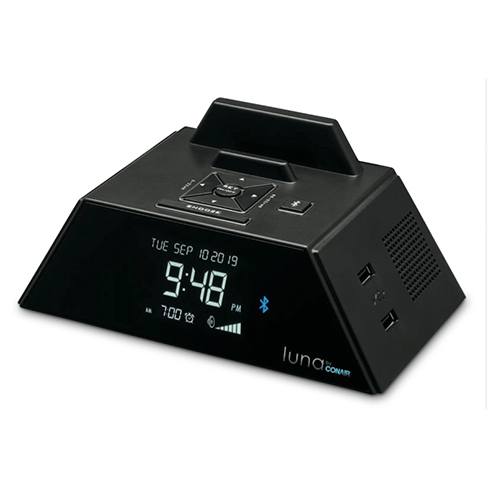 Conair Alarm Clock Charging Station with Bluetooth Luna 