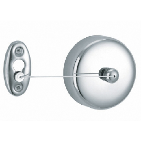G&F™ Round Retractable Clothesline Stainless Steel 