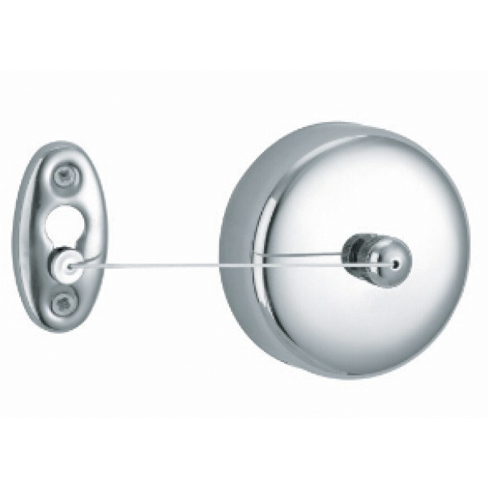 [GODE0005147P] G&F™ Round Retractable Clothesline Stainless Steel  (Polished Chrome)