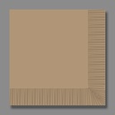 [GRAN0005592VC4] Kraft Beverage Cocktail Napkin Disposable Plain (Value line (1-ply), Coin Edge, 4000 Napkins)